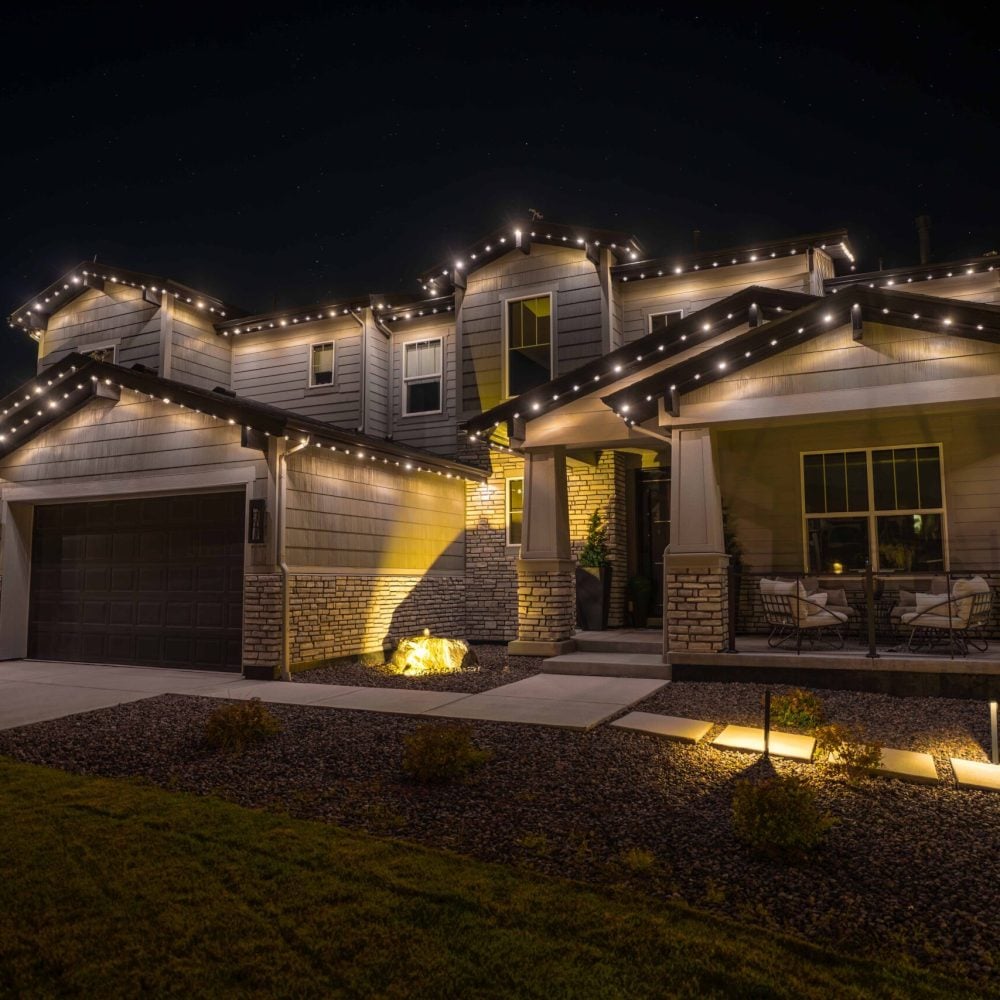 Holiday Lighting Installation services residential commercial municipal lighting setup