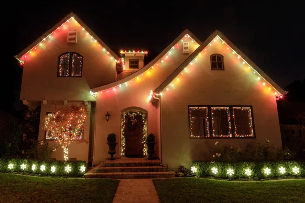 Affordable LED Christmas Lights for Outside brightwrx.com-madras