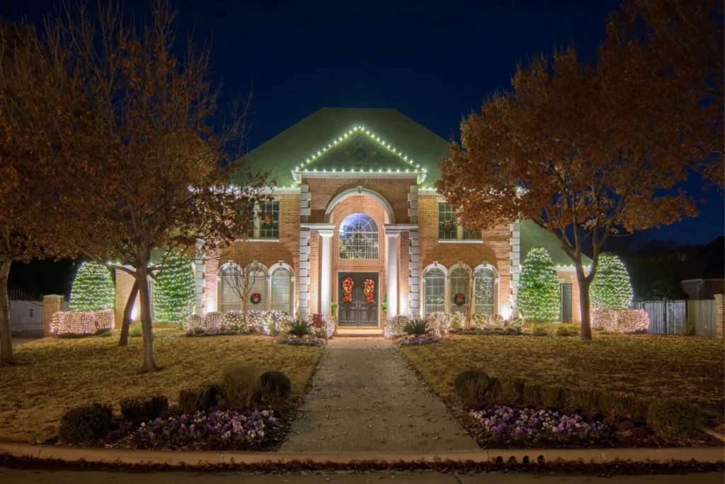 Commercial Christmas Lights for Retail & Offices brightwrx.com-portland