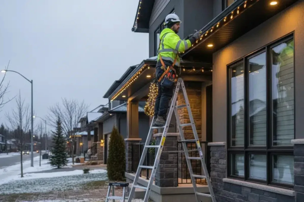Average Christmas Lights Installation Cost brightwrx.com-salem