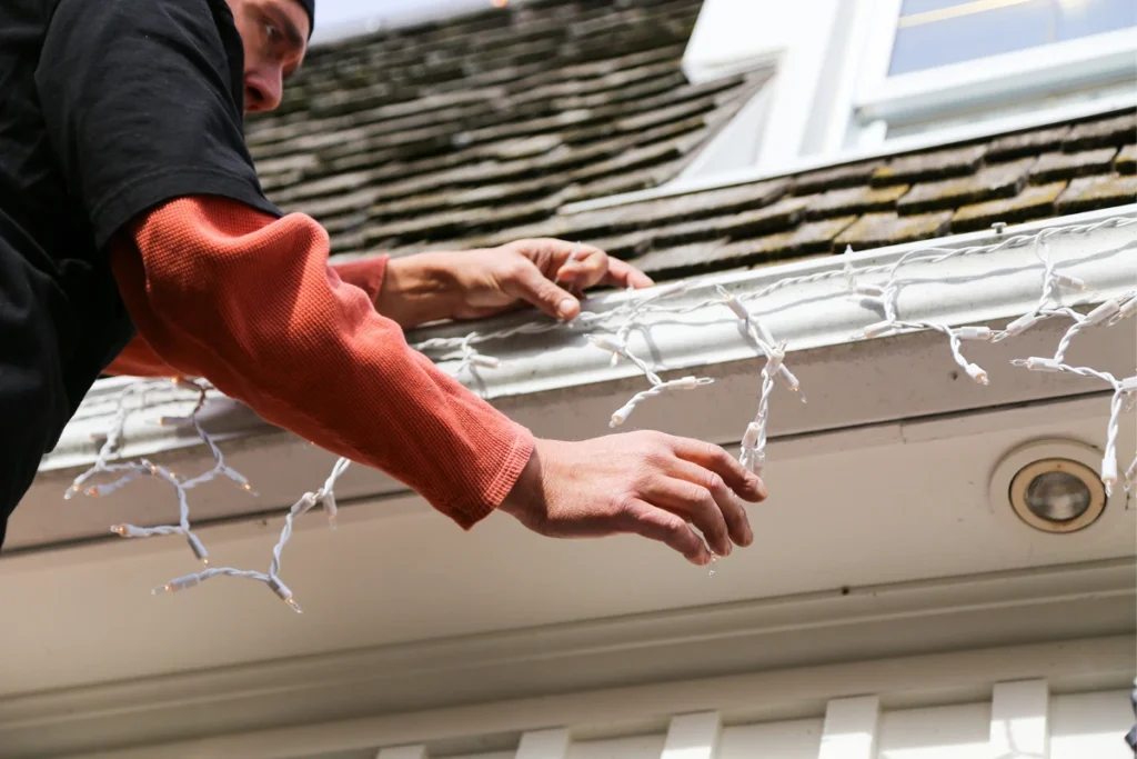 Secure Christmas Lights on Your Roof Like a Pro brightwrx.com-salem