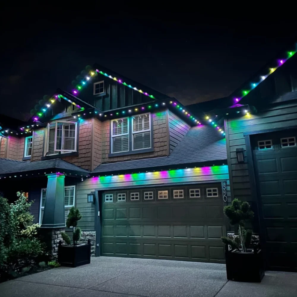 Custom Holiday Lighting for Salem Homes brightwrx.com-salem