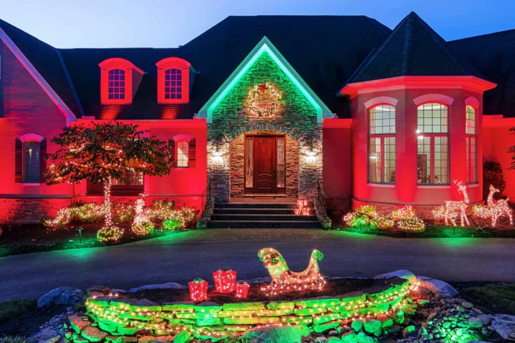 Best LED Christmas Lights for Outdoor Use brightwrx.com-vancouver