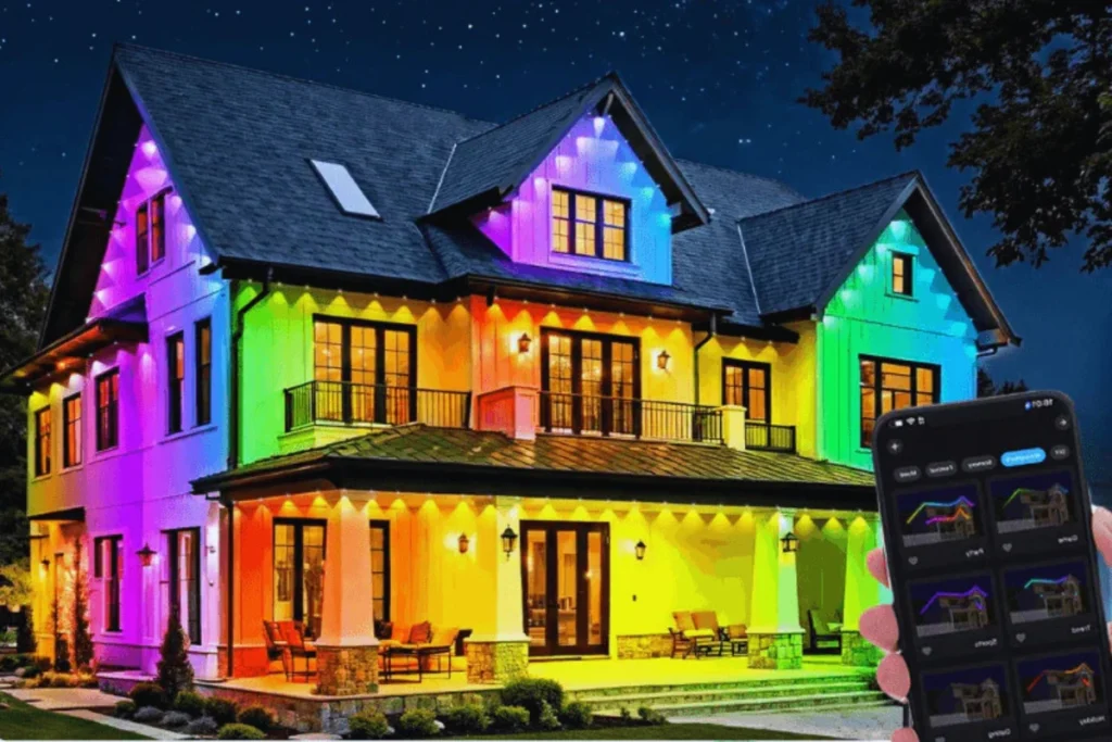 Permanent Color Changing LED Christmas Lights Guide brightwrx.com-vancouver